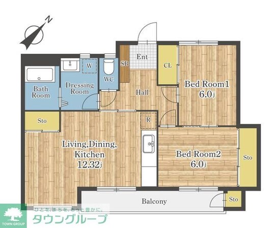 PLENDY松戸新田の物件間取画像